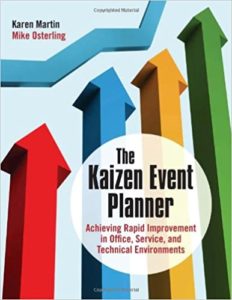 the kaizen event planner book cover