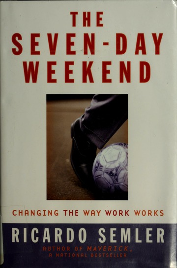 the seven-day weekend book cover